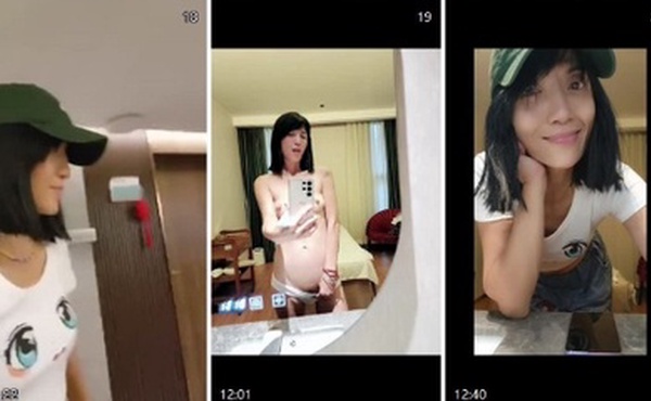 看我自己奶油。